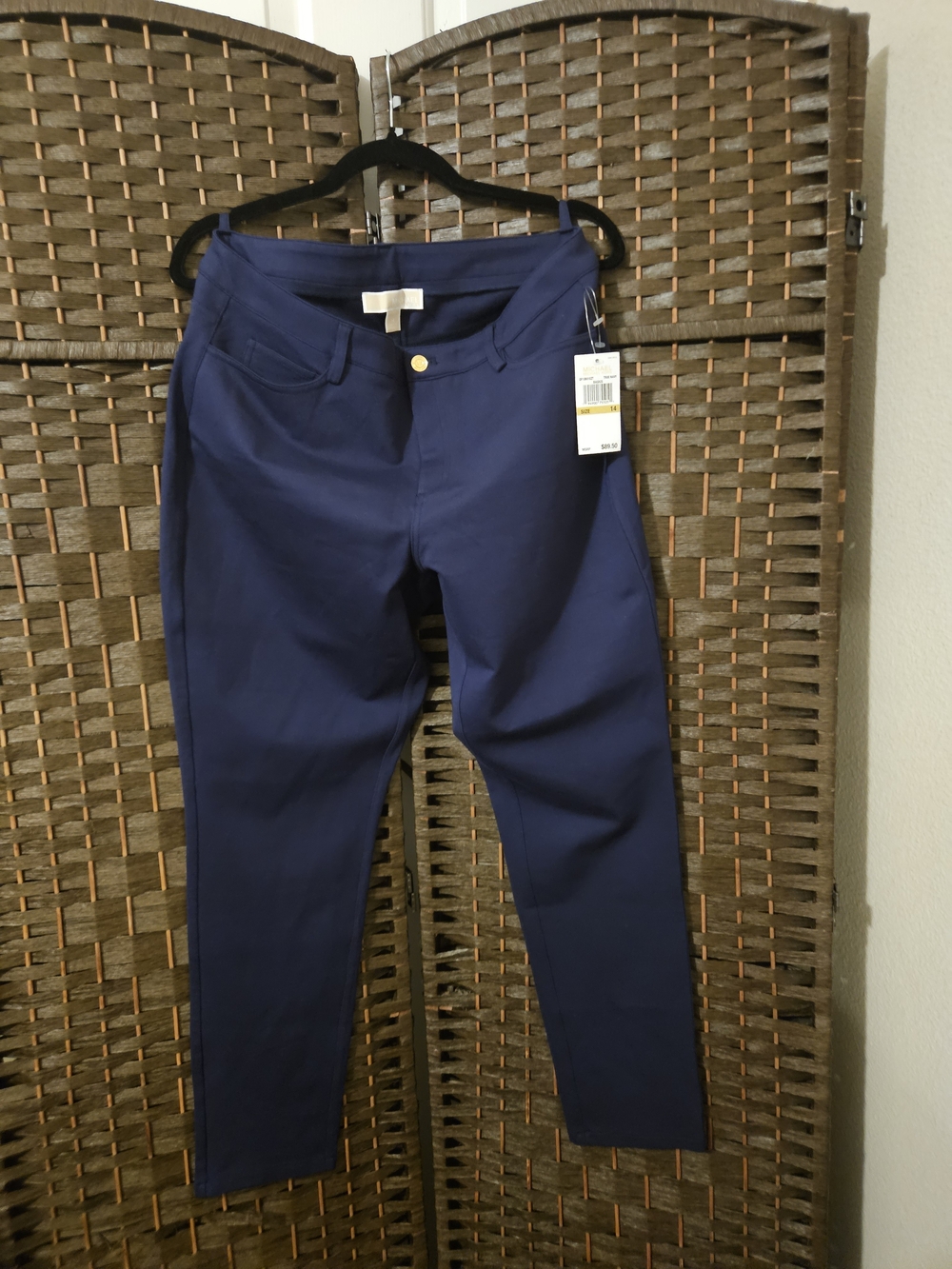 MICHAEL Michael Kors Navy Skinny Ponte Jeans